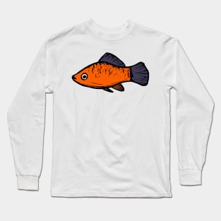 Platy - freshwater aquarium fish Long Sleeve T-Shirt